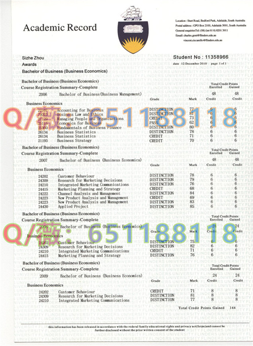 弗林德斯大学成绩单样本.jpg