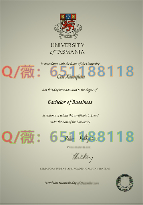 塔斯马尼亚大学新版毕业证.jpg