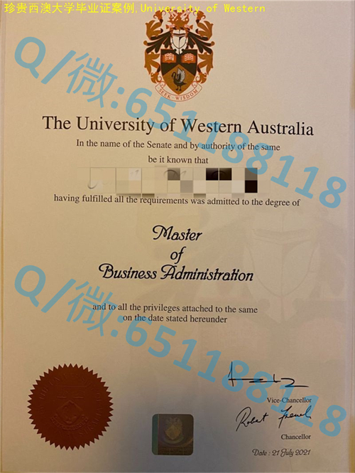 西澳大学毕业证、文凭、成绩单图片|University of Western Australia diploma|澳洲UWA学位证书购买